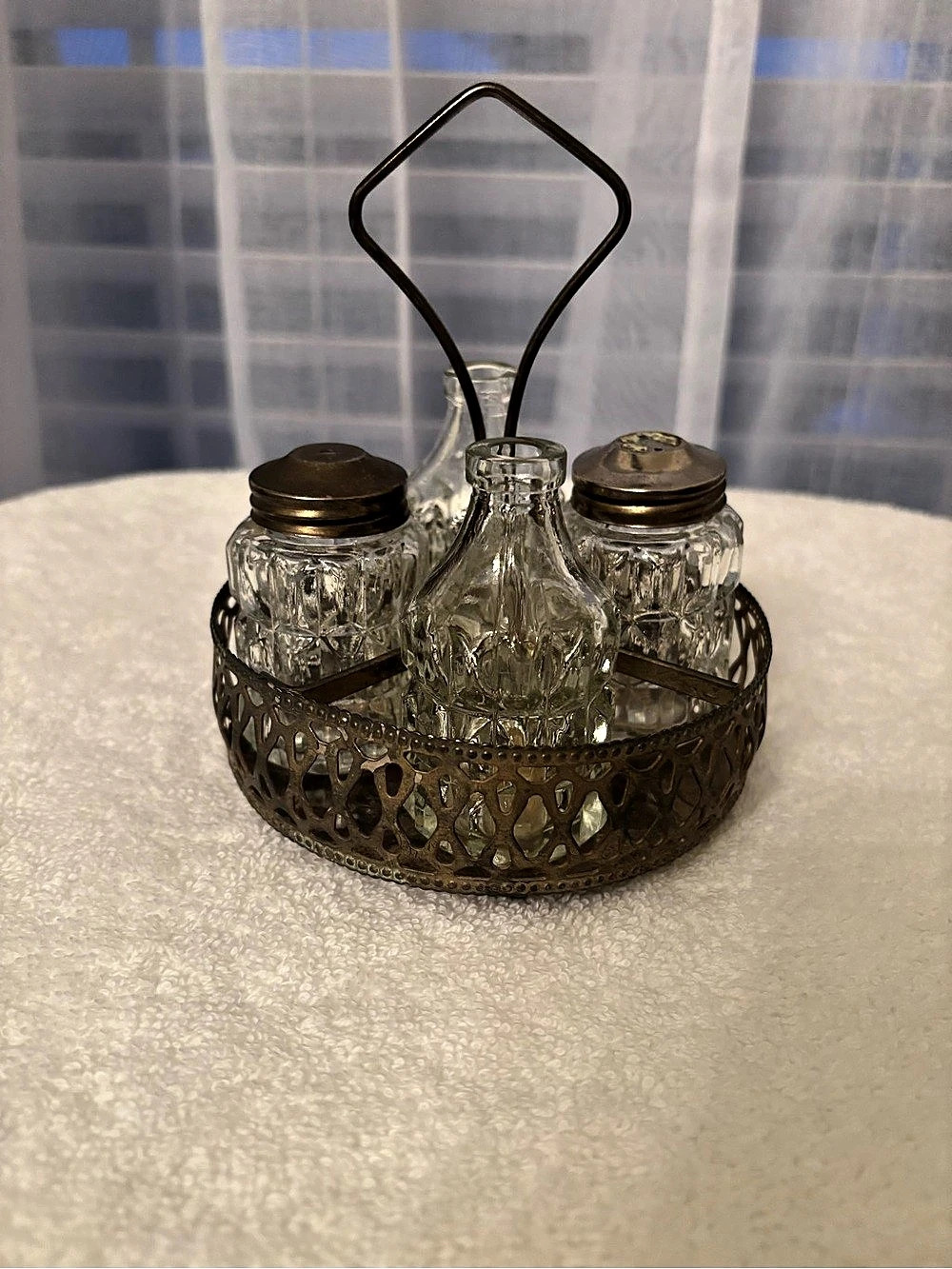 Vintage Bar Condiment Caddy